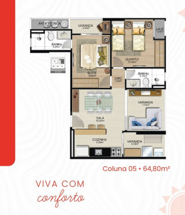 Imagem Apartamento com 2 Quartos à Venda, 68 m² em Praia Do Morro - Guarapari Imagem Apartamento com 2 Quartos à Venda, 68 m² em Praia Do Morro - Guarapari