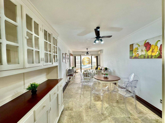 Apartamento com 3 Quartos à Venda, 115 m² em Enseada - Guarujá
