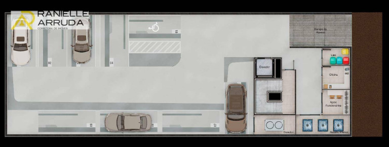 Imagem Apartamento com 1 Quarto à Venda, 18 m² em Jardim Oceania - João Pessoa