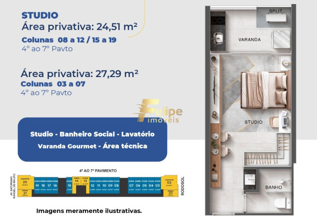 Imagem Imóvel com 1 Quarto à Venda, 24 m² em Praia De Itaparica - Vila Velha Imagem Imóvel com 1 Quarto à Venda, 24 m² em Praia De Itaparica - Vila Velha