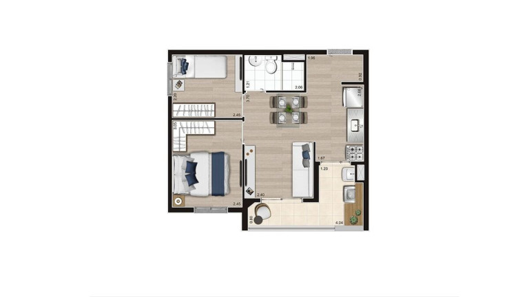 Imagem Apartamento com 2 Quartos à Venda, 42 m² em Jardim Maringá - São Paulo Imagem Apartamento com 2 Quartos à Venda, 42 m² em Jardim Maringá - São Paulo