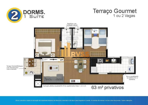 Imagem Apartamento com 2 Quartos à Venda, 63 m² em Campestre - Santo André Imagem Apartamento com 2 Quartos à Venda, 63 m² em Campestre - Santo André