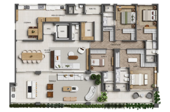 Imagem Cobertura com 3 Quartos à Venda, 354 m² em Moema - São Paulo