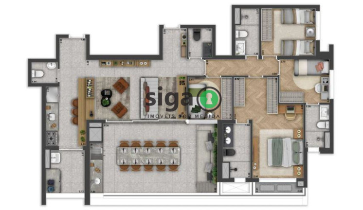Imagem Apartamento com 4 Quartos à Venda, 142 m² em Vila Mariana - São Paulo Imagem Apartamento com 4 Quartos à Venda, 142 m² em Vila Mariana - São Paulo
