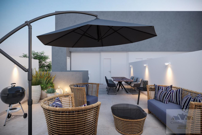 Imagem Apartamento com 2 Quartos à Venda, 52 m² em Vila Guiomar - Santo André