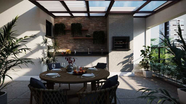 Imagem Cobertura com 2 Quartos à Venda, 93 m² em Campestre - Santo André