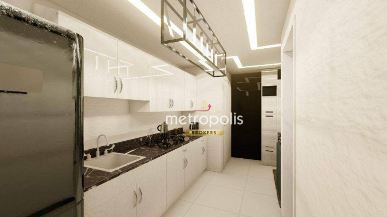 Imagem Apartamento com 2 Quartos à Venda, 45 m² em Campestre - Santo André