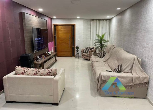Imagem Sobrado com 3 Quartos à Venda, 250 m² em Vila Dora - Santo André