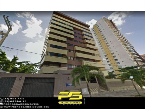 Apartamento com 3 Quartos à Venda, 119 m² em Tambaú - João Pessoa