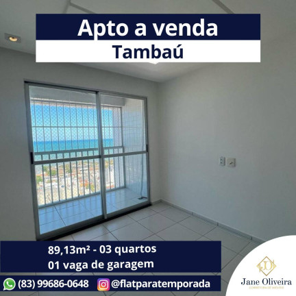 Apartamento com 3 Quartos à Venda, 89 m² em Manaíra - João Pessoa