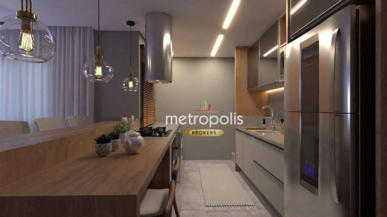 Apartamento com 3 Quartos à Venda, 69 m² em Jardim Bela Vista - Santo André