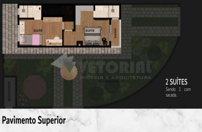 Imagem Sobrado com 2 Quartos à Venda, 75 m² em Balneário Gardem Mar - Caraguatatuba