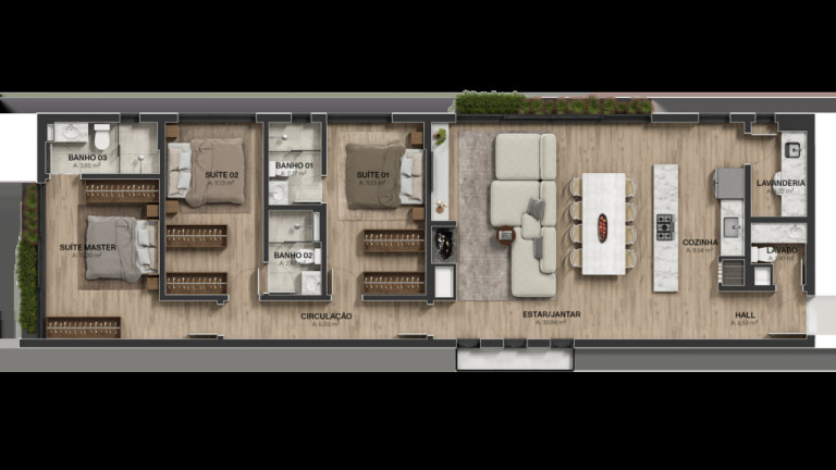 Imagem Imóvel com 3 Quartos à Venda, 155 m² em Tristeza - Porto Alegre Imagem Imóvel com 3 Quartos à Venda, 155 m² em Tristeza - Porto Alegre