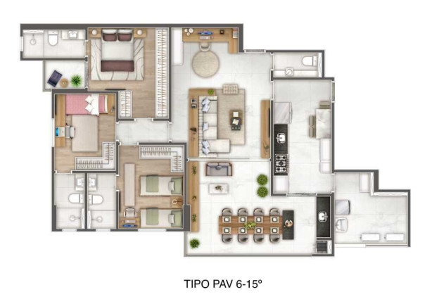 Imagem Apartamento com 3 Quartos à Venda, 128 m² em Ponta Da Praia - Santos Imagem Apartamento com 3 Quartos à Venda, 128 m² em Ponta Da Praia - Santos