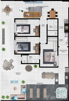 Imagem Apartamento com 2 Quartos à Venda, 128 m² em Praia De Itaparica - Vila Velha Imagem Apartamento com 2 Quartos à Venda, 128 m² em Praia De Itaparica - Vila Velha