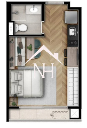 Imagem Apartamento com 1 Quarto à Venda, 24 m² em Pinheiros - São Paulo Imagem Apartamento com 1 Quarto à Venda, 24 m² em Pinheiros - São Paulo