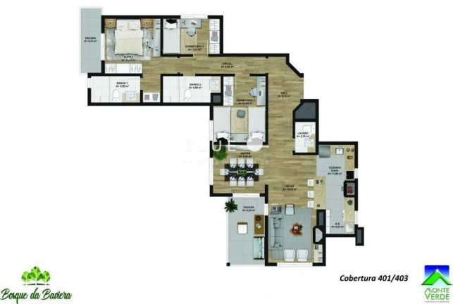 Apartamento com 1 Quarto à Venda, 49 m² em Bavária - Gramado