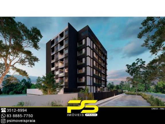 Imagem Apartamento com 2 Quartos à Venda, 54 m² em Portal Do Sol - João Pessoa