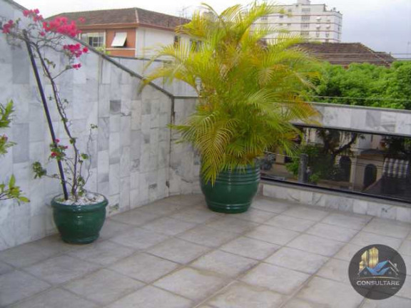 Imagem Casa com 3 Quartos para Alugar, 320 m² em Gonzaga - Santos