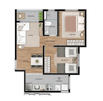 Imagem Imóvel com 2 Quartos à Venda, 48 m² em Parque Das Oliveiras - Ribeirão Preto Imagem Imóvel com 2 Quartos à Venda, 48 m² em Parque Das Oliveiras - Ribeirão Preto