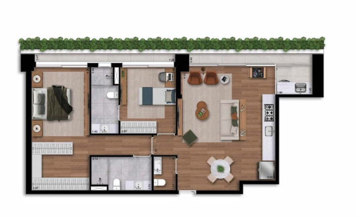 Imagem Apartamento com 4 Quartos à Venda, 224 m² em Itaim Bibi - São Paulo