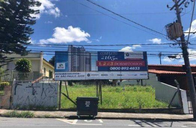 Terreno à Venda ou Locação, 432 m² em Jardim Santa Rosália - Sorocaba