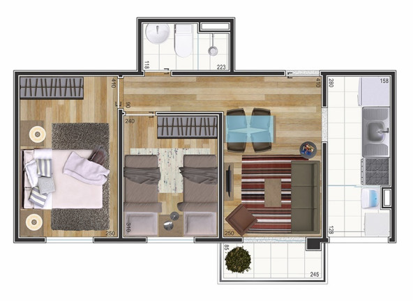 Imagem Apartamento com 2 Quartos à Venda, 48 m² em Vila Curuçá - São Paulo Imagem Apartamento com 2 Quartos à Venda, 48 m² em Vila Curuçá - São Paulo