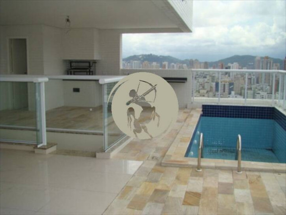 Cobertura com 4 Quartos à Venda, 450 m² em Embare - Santos
