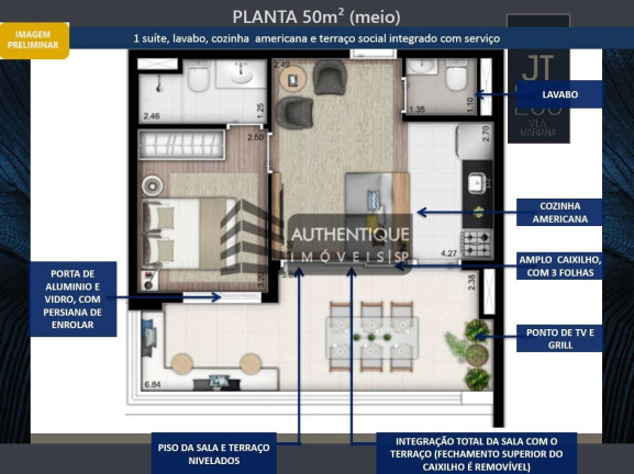 Imagem Apartamento com 1 Quarto à Venda, 50 m² em Vila Mariana - São Paulo Imagem Apartamento com 1 Quarto à Venda, 50 m² em Vila Mariana - São Paulo