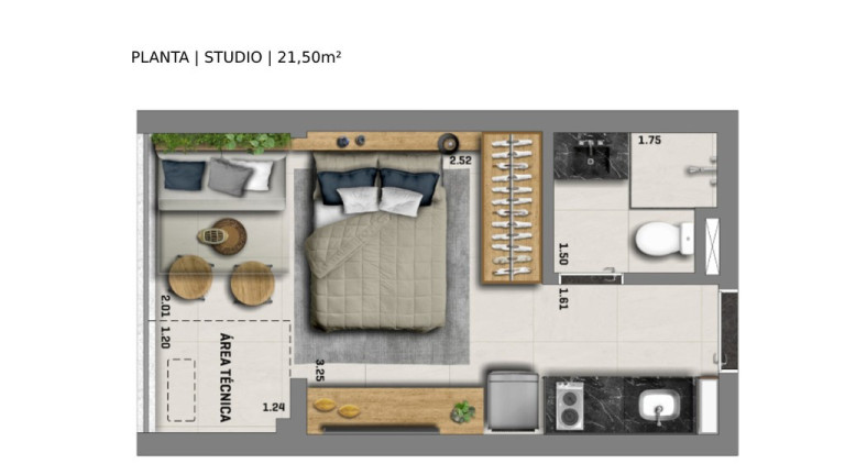 Imagem Imóvel com 1 Quarto à Venda, 23 m² em Vila Mariana - São Paulo