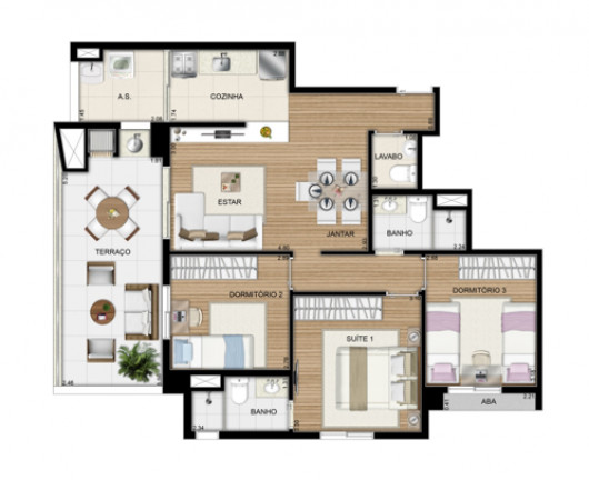 Imagem Apartamento com 3 Quartos à Venda, 88 m² em Tatuapé - São Paulo