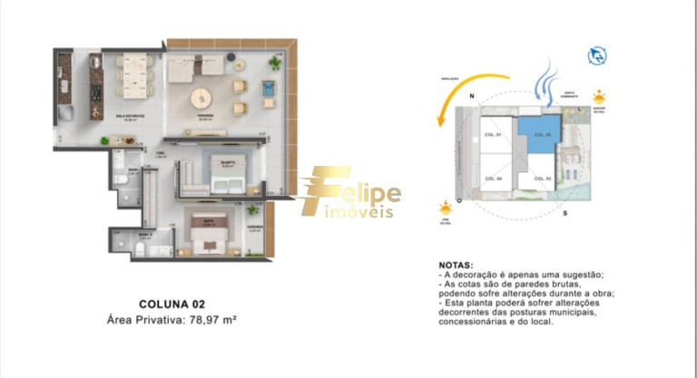 Imagem Imóvel com 2 Quartos à Venda, 69 m² em Enseada Azul - Guarapari
