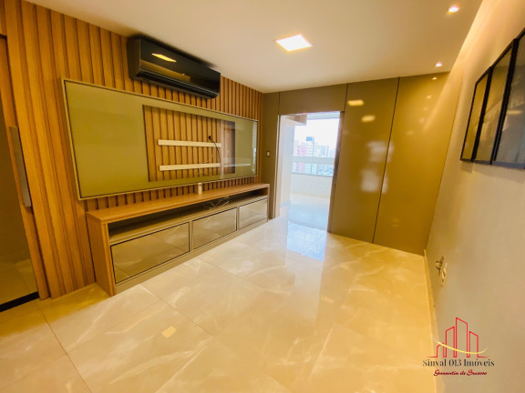 Apartamento com 3 Quartos à Venda, 129 m² em Canto Do Forte - Praia Grande