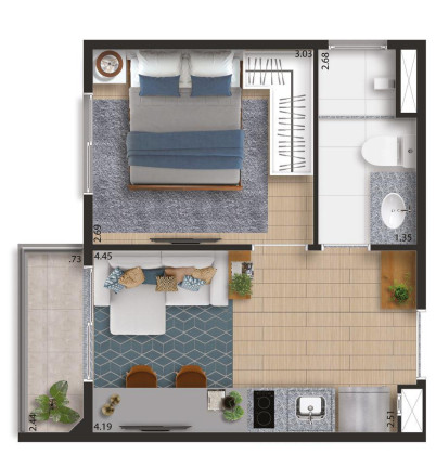 Imagem Apartamento com 1 Quarto à Venda, 28 m² em Vila Romana - São Paulo Imagem Apartamento com 1 Quarto à Venda, 28 m² em Vila Romana - São Paulo