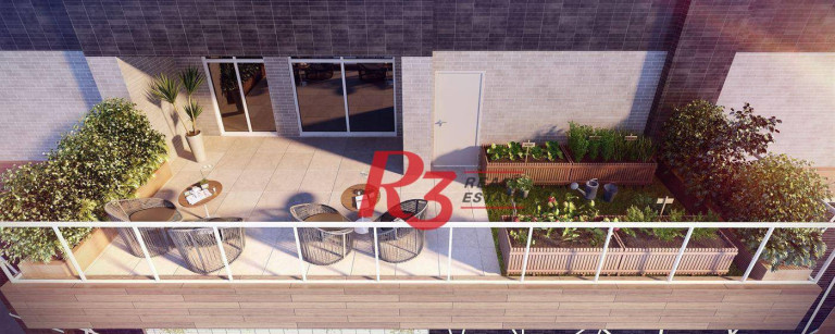 Imagem Apartamento com 2 Quartos à Venda, 87 m² em Gonzaga - Santos