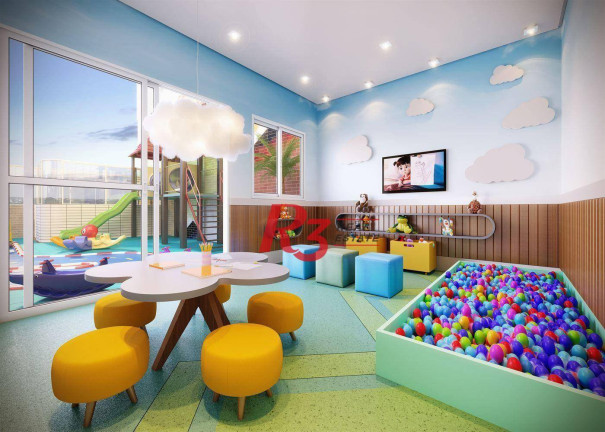 Imagem Apartamento com 2 Quartos à Venda, 87 m² em Gonzaga - Santos