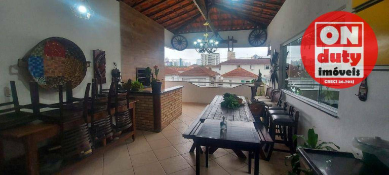 Imagem Casa com 4 Quartos à Venda, 316 m² em Marapé - Santos Imagem Casa com 4 Quartos à Venda, 316 m² em Marapé - Santos