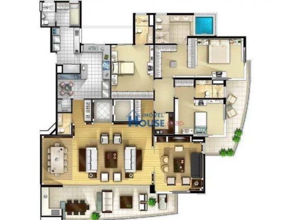 Imagem Apartamento com 3 Quartos à Venda, 262 m² em Itaim Bibi - São Paulo Imagem Apartamento com 3 Quartos à Venda, 262 m² em Itaim Bibi - São Paulo