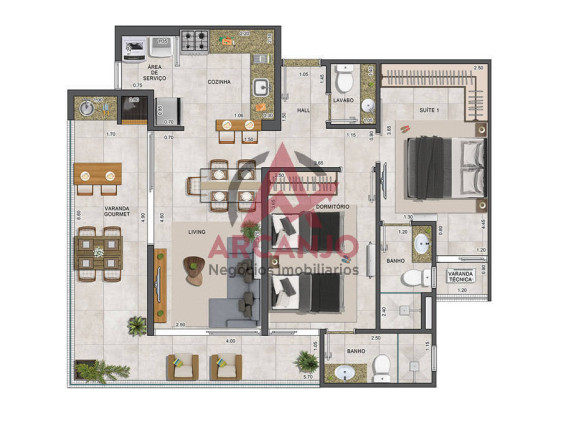 Imagem Apartamento com 2 Quartos à Venda, 67 m² em Toninhas - Ubatuba Imagem Apartamento com 2 Quartos à Venda, 67 m² em Toninhas - Ubatuba