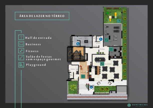 Imagem Apartamento com 2 Quartos à Venda, em Kobrasol - São José Imagem Apartamento com 2 Quartos à Venda, em Kobrasol - São José