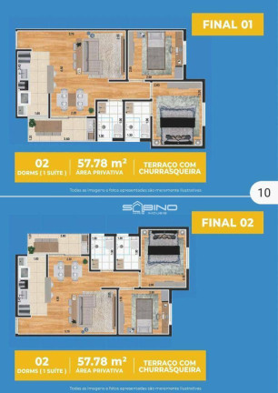 Imagem Apartamento com 2 Quartos à Venda, 57 m² em Vila Metalúrgica - Santo André Imagem Apartamento com 2 Quartos à Venda, 57 m² em Vila Metalúrgica - Santo André