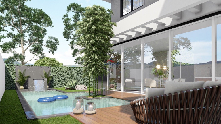 Imagem Sobrado com 3 Quartos à Venda, 361 m² em Jardim Dourado - Porto Belo