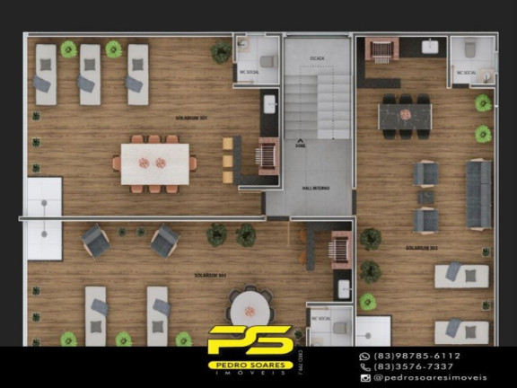 Apartamento com 2 Quartos à Venda, 55 m² em Jardim Cidade Universitária - João Pessoa
