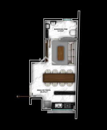 Imagem Apartamento com 2 Quartos à Venda, 65 m² em Saguaçu - Joinville