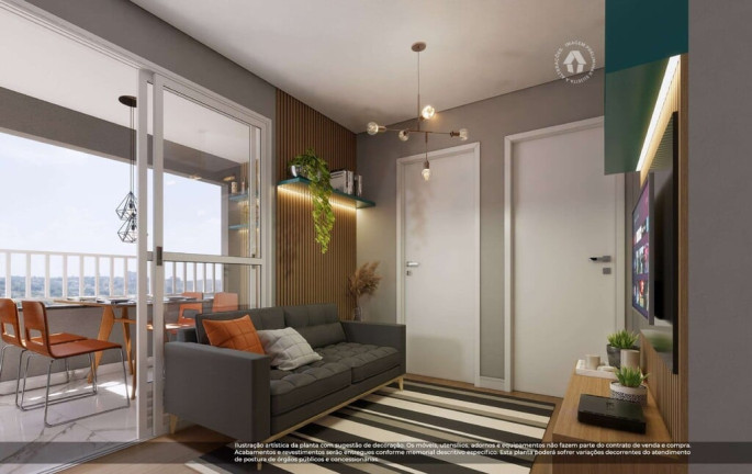 Imagem Cobertura com 1 Quarto à Venda, 94 m² em Vila Esperança - São Paulo