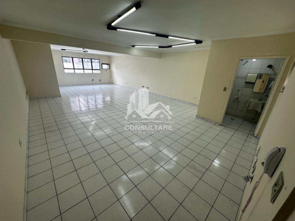 Imagem Sala Comercial à Venda, 80 m² em Vila Mathias - Santos