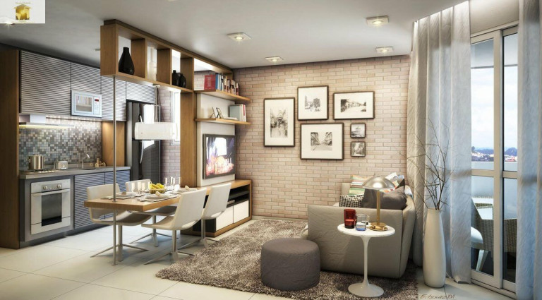 Apartamento com 2 Quartos à Venda, 53 m² em Jardim - Santo André