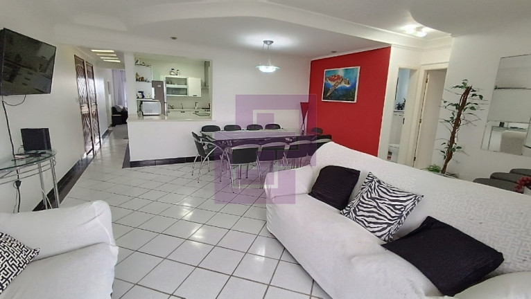 Imagem Apartamento com 4 Quartos à Venda, 196 m² em Loteamento João Batista Julião - Guarujá