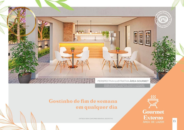 Imagem Apartamento com 2 Quartos à Venda, 47 m² em Saltinho - Paulínia