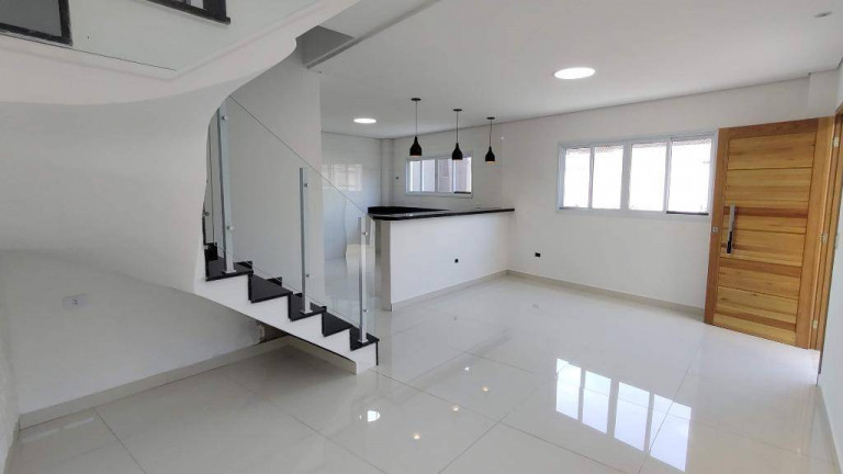 Imagem Sobrado com 3 Quartos à Venda, 100 m² em Guilhermina - Praia Grande